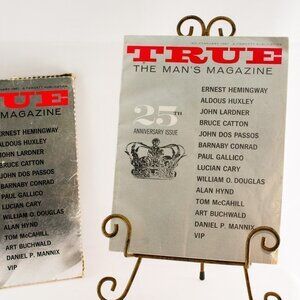 Collectible | True Magazine 1960s | Mens Magazine Vintage | Great Fathers Day Gi